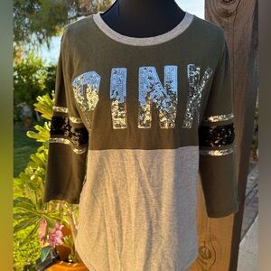 Victoria's Secret PINK sequin tee